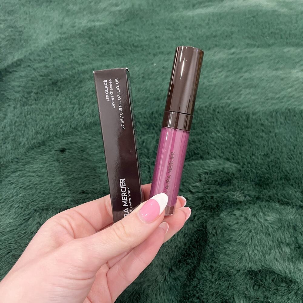 NEW Laura Mercier Lip Glacé Lip Gloss in 210 Berry Bliss Purple